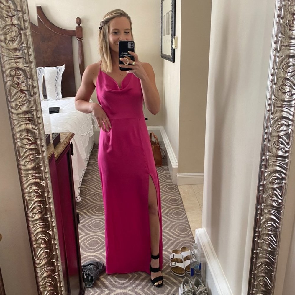 Pink Wedding Guest Dress